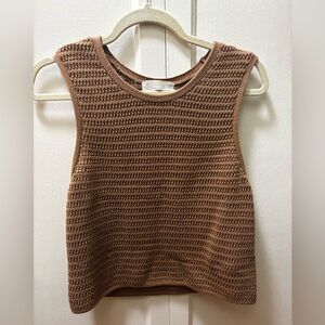Everlane Crochet Knit Tank M